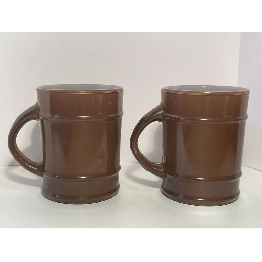 Fire King Vintage Barrel Mugs MCM